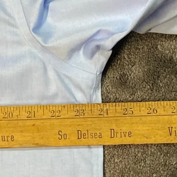 2 Chales Tyrwhitt Large Classic Fit Shirts Pink Patterned & Blue Oxford Cloth - Picture 7 of 16